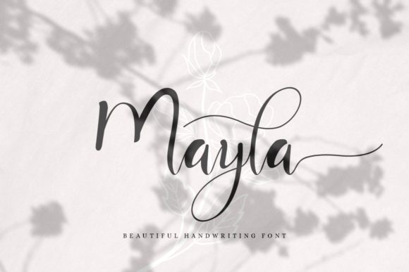 Mayla Font Poster 1