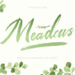 Meadows Font Poster 1