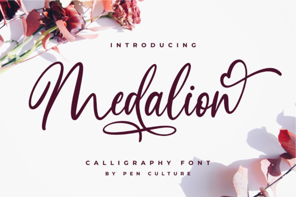 Medalion Font Poster 1