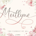 Meillyne Font Poster 1