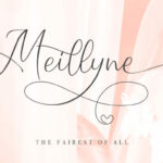 Meillyne Font Poster 15