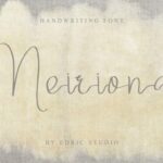 Meiriona Font Poster 2