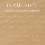 Meiriona Font Poster 8