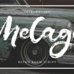 Melage Font Poster 1