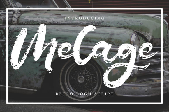 Melage Font Poster 1