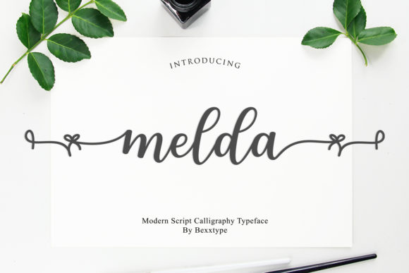 Melda Font Poster 1