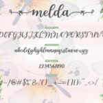 Melda Font Poster 13