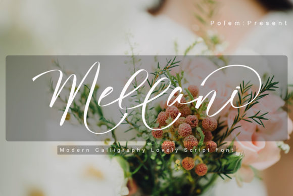 Mellani Font Poster 1