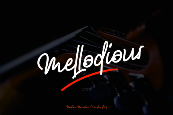 Mellodious Font Poster 1