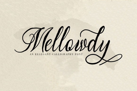 Mellowdy Font Poster 1