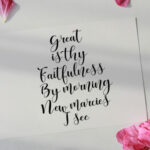 Memory Font Poster 5