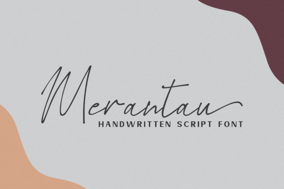 Merantau Font Poster 1