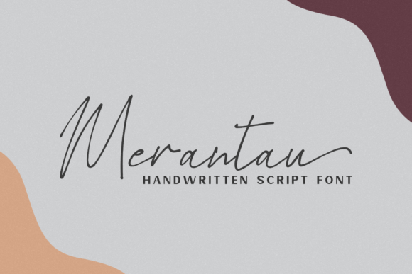 Merantau Font Merantau Font Poster 1