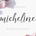 Micheline Font Poster 1