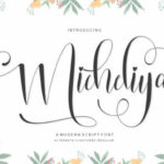 Micheliya Font Poster 1