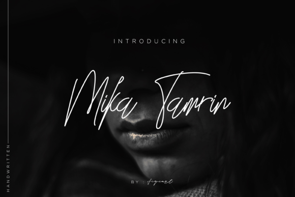 Mika Tamrin Font Poster 1
