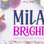 Mila Bright Font Poster 1