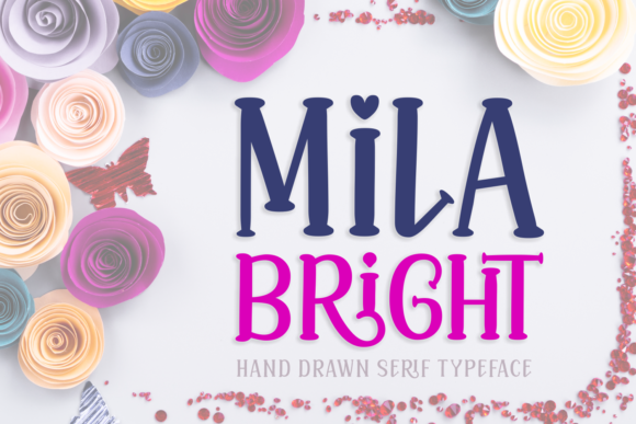 Mila Bright Font Poster 1