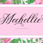 Milania Font Poster 8