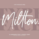 Millton Duo Font Poster 1