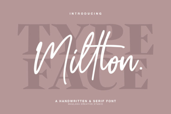 Millton Duo Font