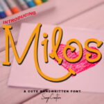 Milos Font Poster 1