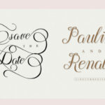 Minda Script Font Poster 4