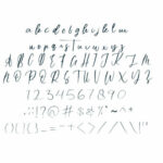 Minim Font Poster 5