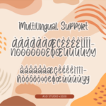 Minnimallisstic Font Poster 5