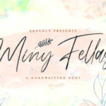 Miny Fellas Font Poster 1