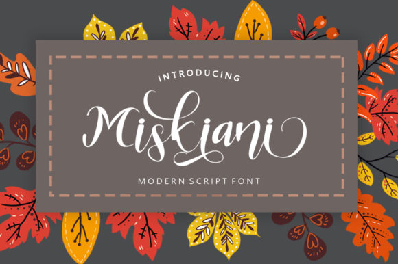 Miskiani Font Poster 1