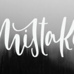 Mistake Font Poster 1