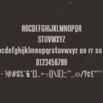 Mistari Font Poster 9
