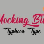 Mocking Bird Font Poster 2