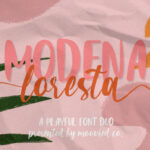 Modena Loresta Duo Font Poster 1