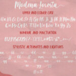 Modena Loresta Duo Font Poster 7