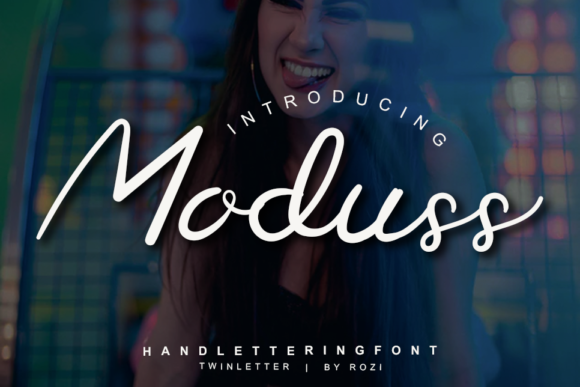 Moduss Font Poster 1