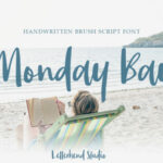 Monday Bay Font Poster 1