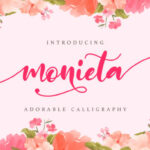 Monieta Font Poster 1