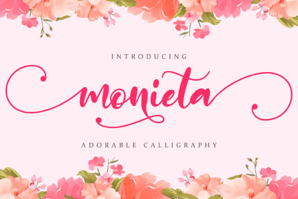 Monieta Font Poster 1