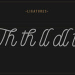 Monotage Font Poster 6