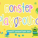 Monster Playground Font Poster 1