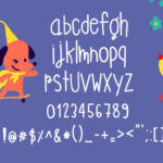 Monster Playground Font Poster 5