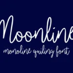 Moonline Font Poster 1