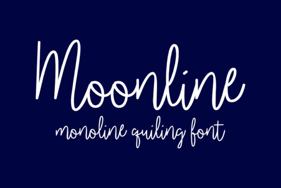 Moonline Font Poster 1