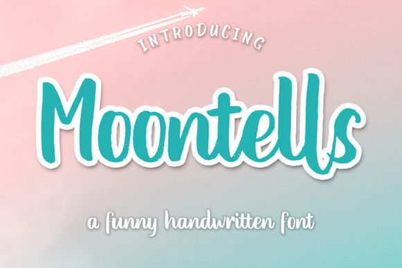 Moontells Font Poster 1