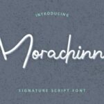Morachinno Font Poster 1