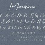 Morachinno Font Poster 5