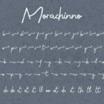 Morachinno Font Poster 8