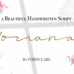 Moriana Font Poster 1